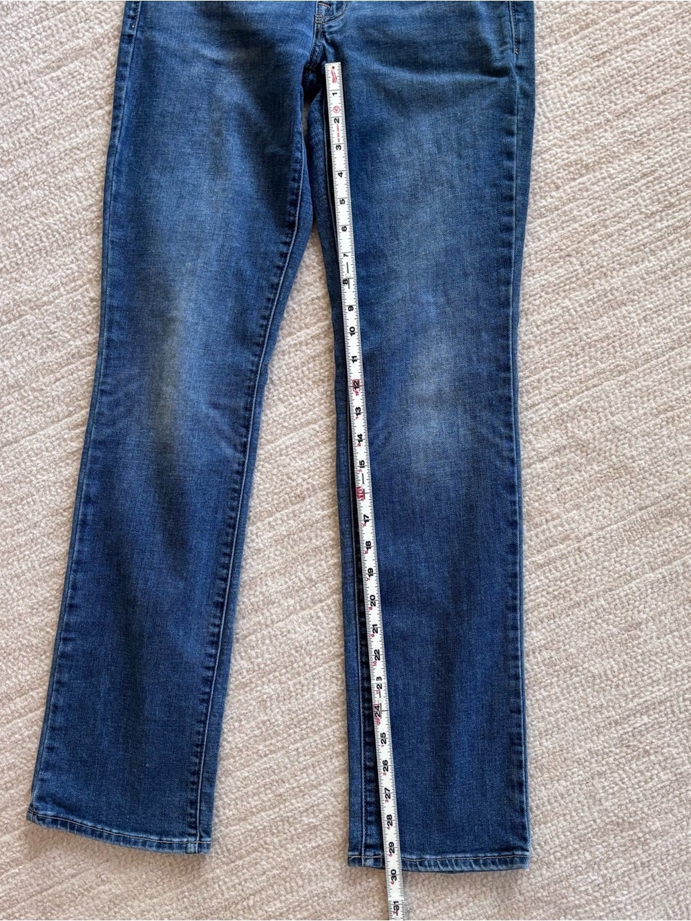 Lucky Brand Women's Straight-Leg Jeans in Dark Blue Wash - Picture 7 of 10